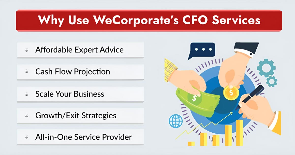 10 Reasons To Use WeCorporate’s Outsourced CFO Services